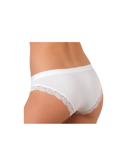 6 Slip Donna Vita Bassa Jadea 518 Cotone E Pizzo