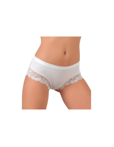6 Slip Donna Vita Bassa Jadea 522 Cotone E Pizzo