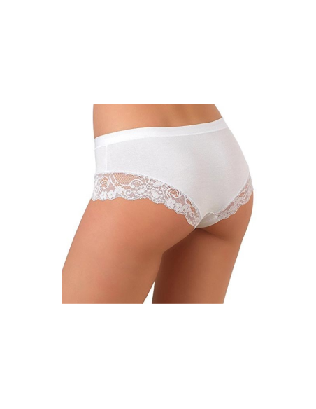 6 Slip Donna Vita Bassa Jadea 522 Cotone E Pizzo