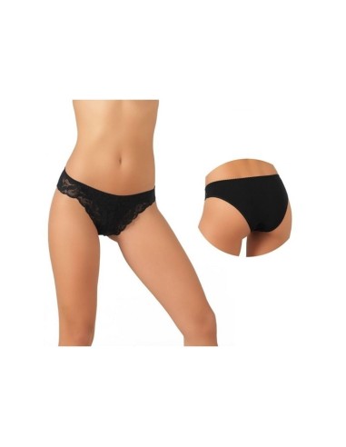 6 Slip Donna Sgambato Pizzo Jadea 512 Cotone E Pizzo