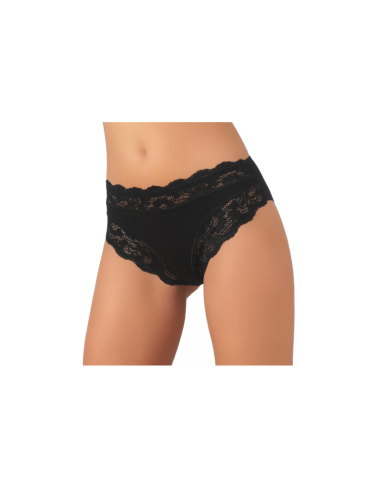 6 Slip Donna Jadea 742 Cotone E Pizzo