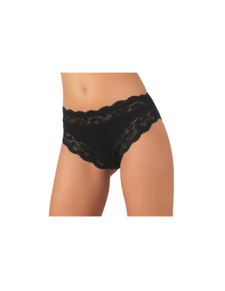 6 Slip Donna Jadea 742 Cotone E Pizzo