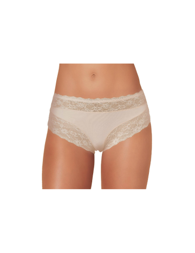 6 Slip Donna Jadea 742 Cotone E Pizzo