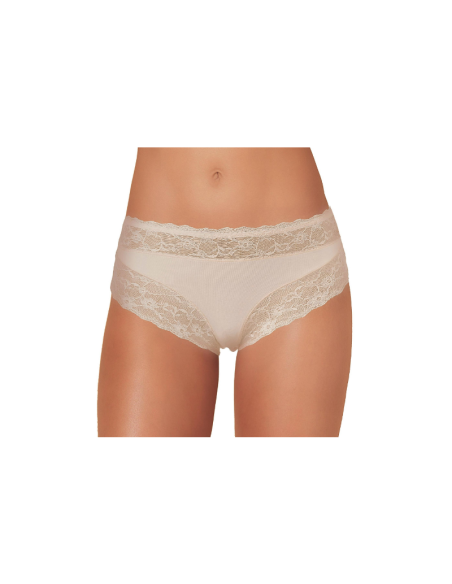 6 Slip Donna Jadea 742 Cotone E Pizzo