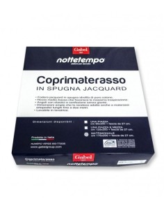Coprimaterasso Matrimoniale Spugna Jacquard Gabel...