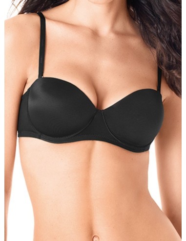 Reggiseno Senza Spalline Coppe Imbottite Lormar...