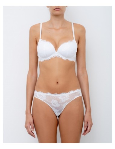 Reggiseno Push Up Senza Ferretto Desiderio Pizzo Lormar Coppa B