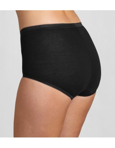6 Slip Donna Maxi Vita Alta Cotone Sloggi