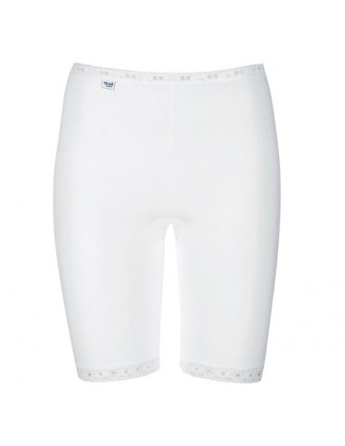 2 Slip Lungo Donna Con Gamba Basic Cotton Sloggi Long Extra Morbido