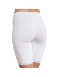 2 Slip Lungo Donna Con Gamba Basic Cotton Sloggi Long... 2