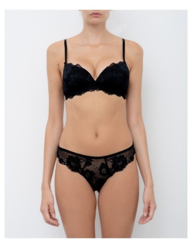 Reggiseno Push Up Senza Ferretto Desiderio Pizzo Lormar Coppa B