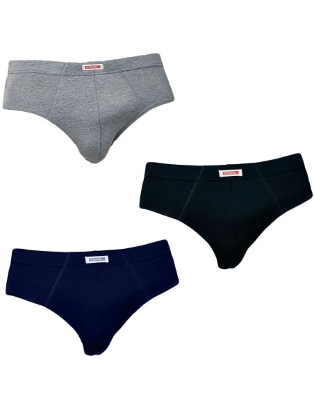 6 Slip Uomo  In Cotone Elasticizzato Con Elastico Interno Primal Art.2200